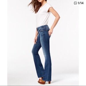 7 For All Mankind Dark Gray Boot Cut Jeans